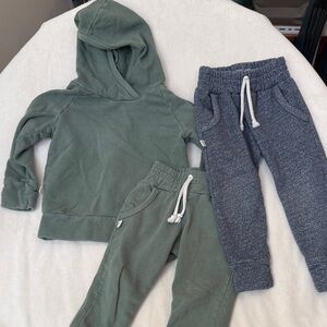 Childhoods Clothing Lot 2T/3T - hoodie & 2  joggers